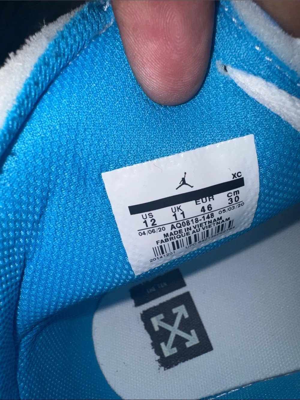 Highly Coveted Air Jordan 1 Retro High Off-White 